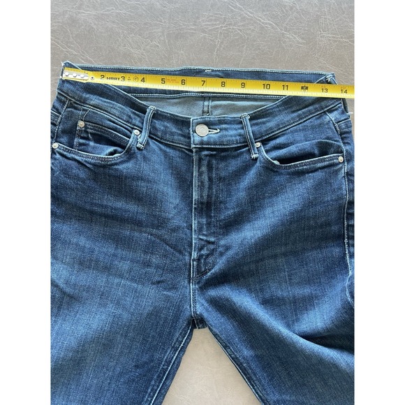Mother Women's Blue Jeans Size 29 The Mid Rise Dazzler Ankle - Picture 4 of 13